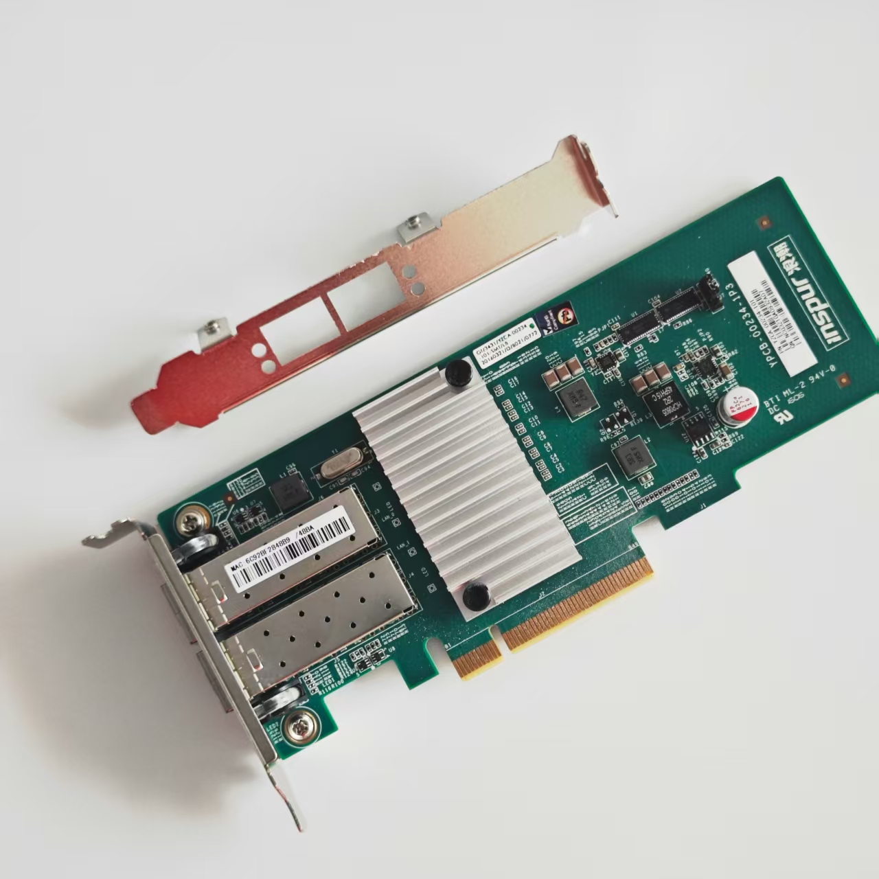 10Gb Sfp+ Pcie Network Card Dual Port - NIC Kartu Jaringan 10Gb SFP+ PCI-E,