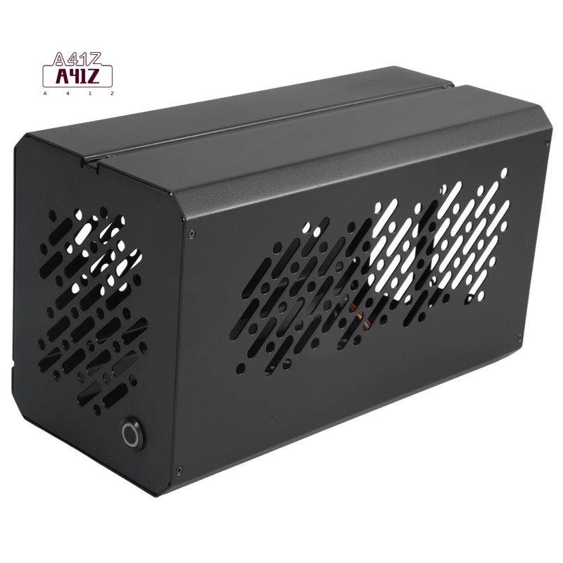 Itx Case Full Aluminum Pcie 4.0 - Casing A41Z-Frame Untuk TH3P4G3 Ocup4v2 Oculink