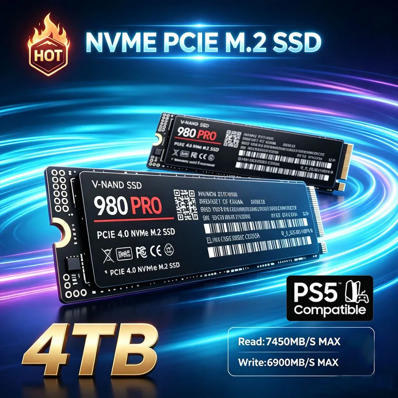 M.2 Nvme 4Tb Pcie 4.0 Ssd - SSD Gaming M.2 NVMe 980 PRO