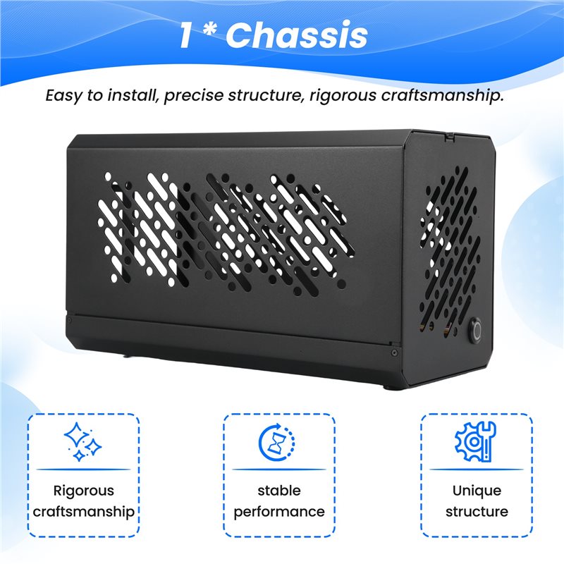 Casing A41Z-Frame Untuk TH3P4G - Itx Case Full Aluminum Pcie 4.0 ulasan dan harga