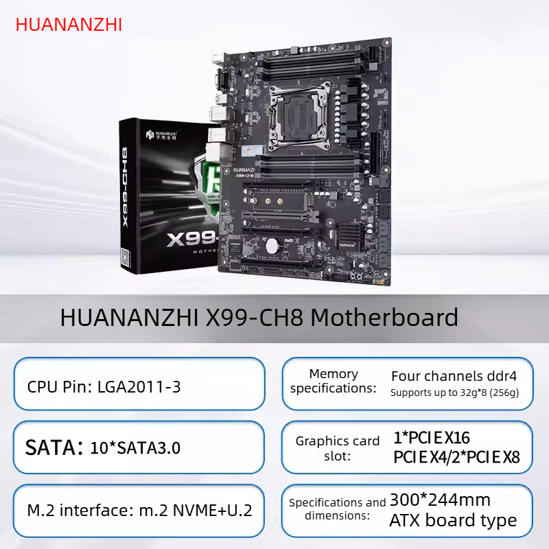 HUANANZHI LGA2011-3 X99 Mother - X99 Dual Cpu Motherboard Combo ulasan dan harga