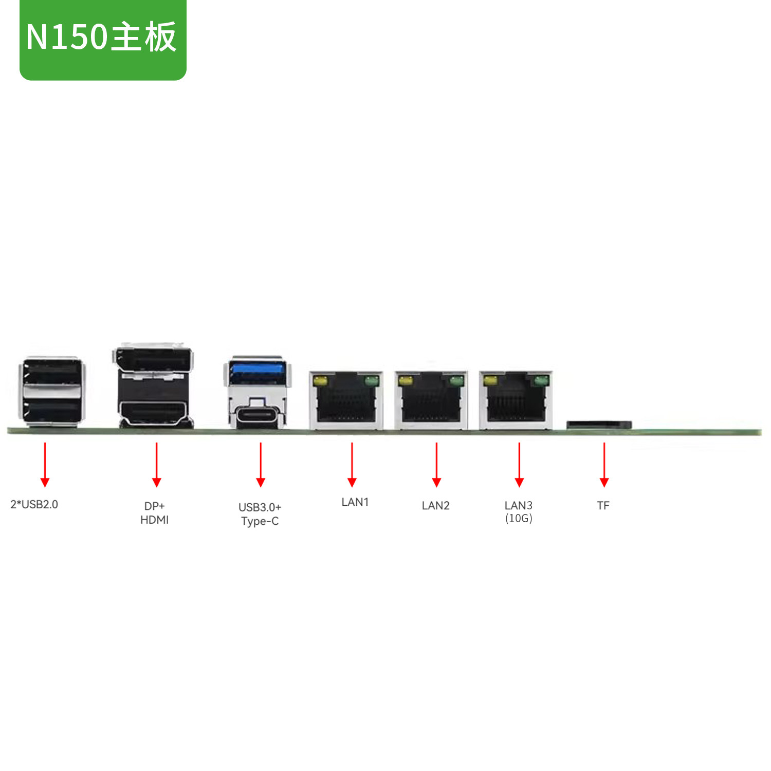 Motherboard SATA host NAS N150 - Nas Motherboard N100 6 Sata ulasan dan harga