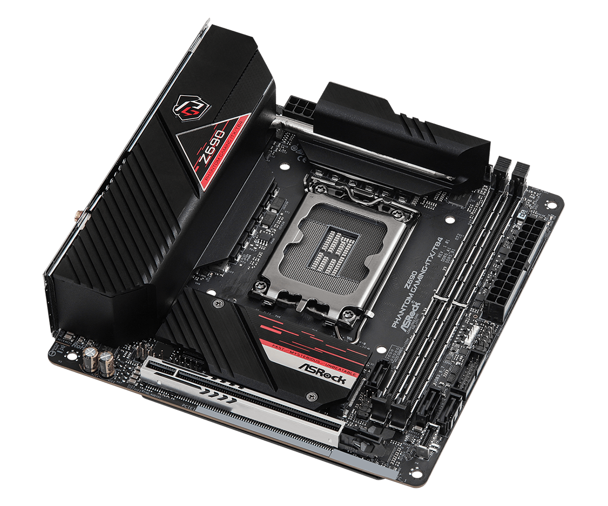 Z690 Mini-ITX ASROCK Z690 PHAN - Lga 1700 Ddr5 Itx Motherboard ulasan dan harga