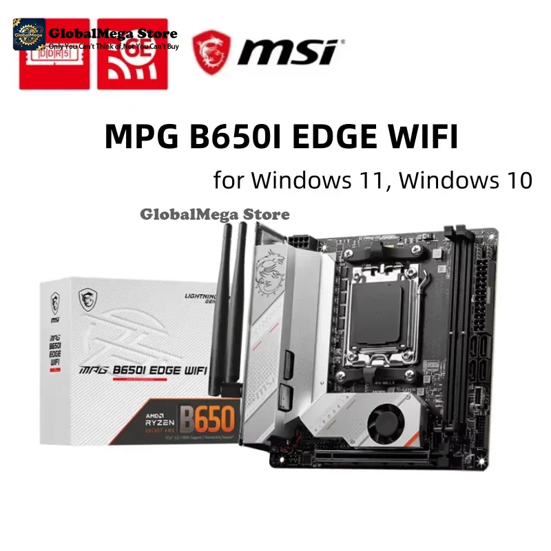 Motherboard Baru MPG B650I EDG - B650 Itx Motherboard Wifi ulasan dan harga