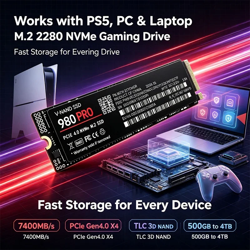 SSD Gaming M.2 NVMe 980 PRO PC - M.2 Nvme 4Tb Pcie 4.0 Ssd ulasan dan harga
