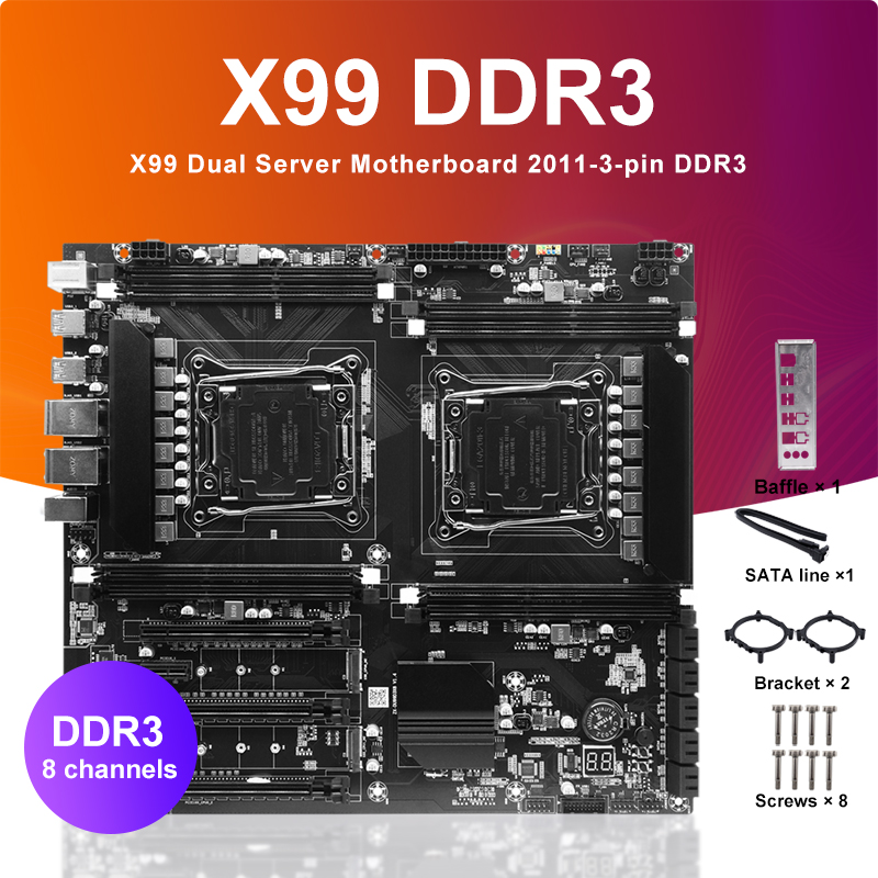 X99 Dual-socket Cpu Motherboar - X99 Dual Cpu Motherboard Combo ulasan dan harga
